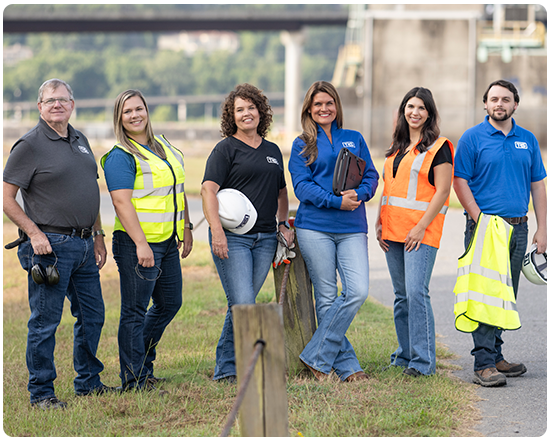 Four of our female team members